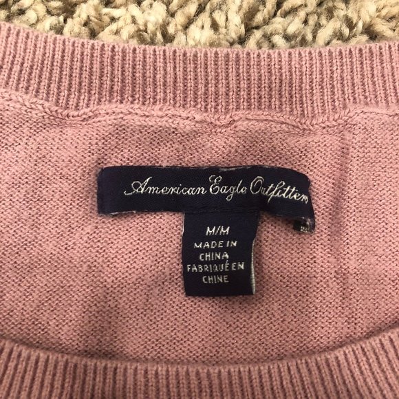 American Eagle sequin sleeve sweater - Picture 4 of 4